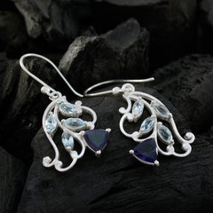 Multi-American-Isla-multiple-Dangle-multicolor-92.5-Silver-Earring