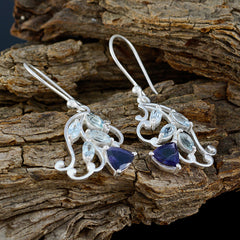 Multi-American-Isla-multiple-Dangle-multicolor-92.5-Silver-Earring