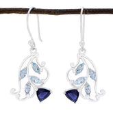 Multi-American-Isla-multiple-Dangle-multicolor-92.5-Silver-Earring