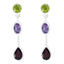Multi-Australian-Laura-multiple-Stud-multicolor-Silver-Earring