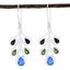 Multi-Australian-Violet-multiple-Dangle-multicolor-925-Silver-Earring