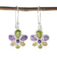 Multi-Latin-American-Isadora-multiple-Dangle-multicolor-925-Silver-Earring