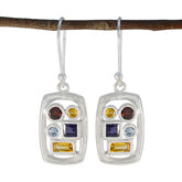 Multi-German-Clara-Penta-Dangle-multicolor-92.5-Silver-Earring