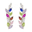 Multi-American-Mei-multiple-Stud-multicolor-925-Sterling-Silver-Earring