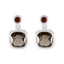 Multi-Turkish-Agnes-Toi-et-Moi-Stud-multicolor-925-Silver-Earring