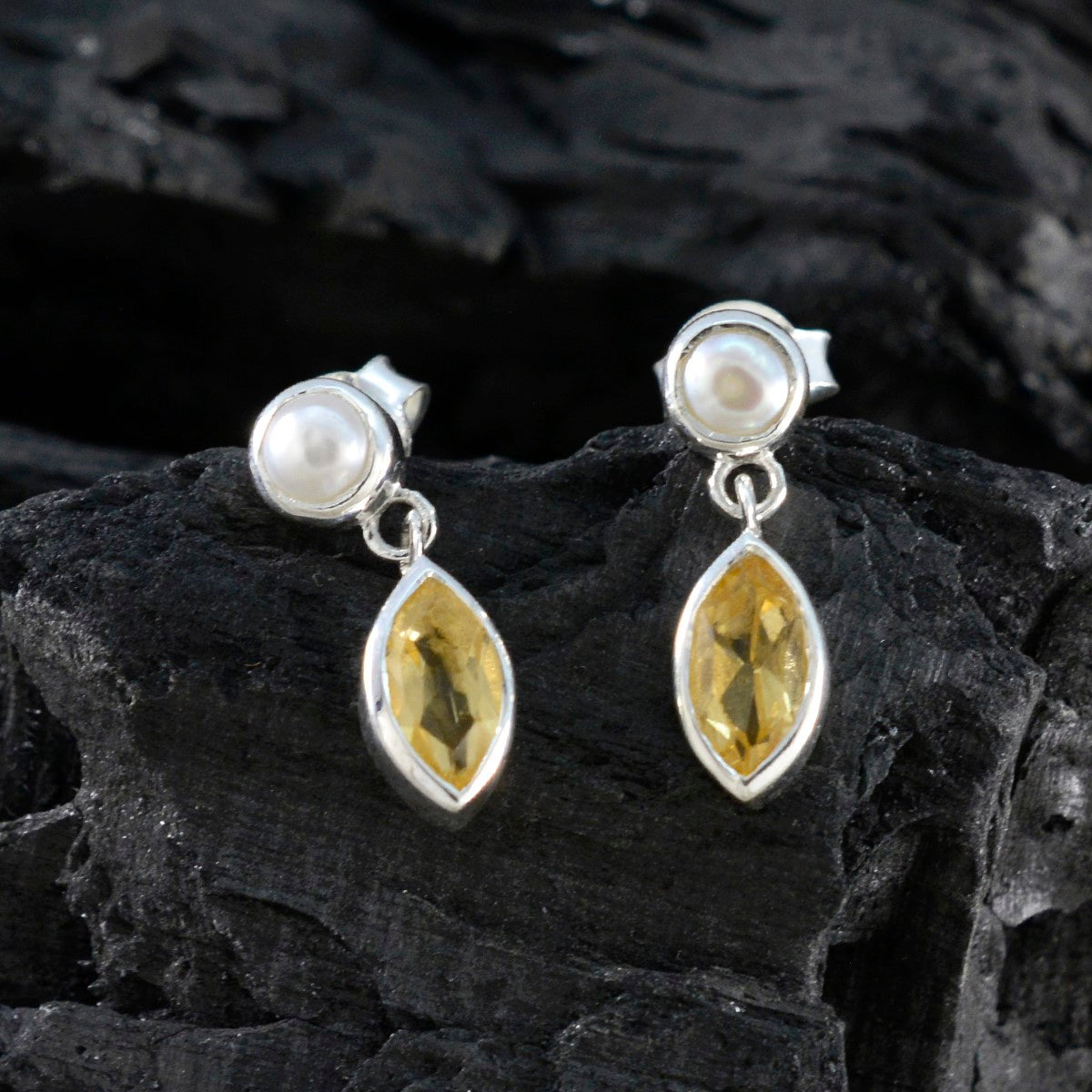 Multi-American-Lourdes-multiple-Stud-multicolor-92.5-Silver-Earring