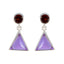 Multi-American-María-multiple-Stud-multicolor-925-Sterling-Silver-Earring
