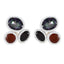 Multi-Australian-Isabelle-multiple-Stud-multicolor-Sterling-Silver-Earring