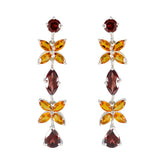 Multi-Middle-Eastern-Camila-multiple-Stud-multicolor-Sterling-Silver-Earring