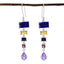 Multi-Egyptian-Laura-multiple-Dangle-multicolor-925-Silver-Earring