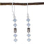 Multi-American-Layla-multiple-Dangle-multicolor-Silver-Earring