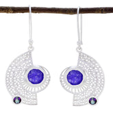 Multi-Italian-Lily-multiple-Dangle-multicolor-92.5-Silver-Earring