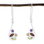 Multi-Turkish-Valentina-quarter-Dangle-multicolor-925-Silver-Earring