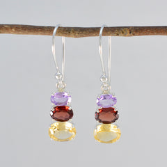 Multi-Australian-Stella-multiple-Dangle-multicolor-92.5-Silver-Earring