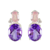 Multi-American-Fernanda-multiple-Stud-multicolor-925-Sterling-Silver-Earring