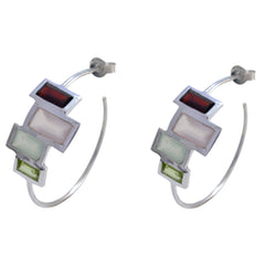 Multi-Mexican-Amanda-multiple-Stud-multicolor-Sterling-Silver-Earring