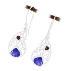 Multi-German-Camila-multiple-Dangle-multicolor-925-Silver-Earring