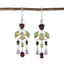 Multi-Japanese-Yuna-multiple-Dangle-multicolor-925-Sterling-Silver-Earring