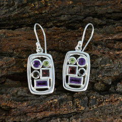 Multi-Middle-Eastern-Ivana-Penta-Dangle-multicolor-92.5-Silver-Earring