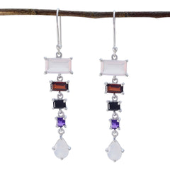 Multi-Australian-Alina-multiple-Dangle-multicolor-925-Silver-Earring
