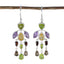 Multi-Turkish-Agustina-multiple-Dangle-multicolor-Silver-Earring