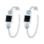 Multi-Korean-Ayaka-Trilogy-Stud-multicolor-Sterling-Silver-Earring