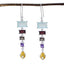 Multi-Spanish-Amelia-multiple-Dangle-multicolor-92.5-Silver-Earring