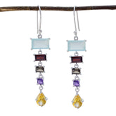 Multi-Spanish-Amelia-multiple-Dangle-multicolor-92.5-Silver-Earring