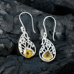 Multi-Korean-Emily-multiple-Dangle-multicolor-Sterling-Silver-Earring