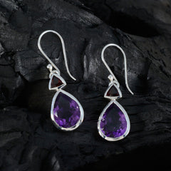 Multi-Italian-Elena-Toi-et-Moi-Dangle-multicolor-925-Silver-Earring