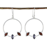 Multi-Egyptian-Penelope-Trilogy-Dangle-multicolor-92.5-Silver-Earring