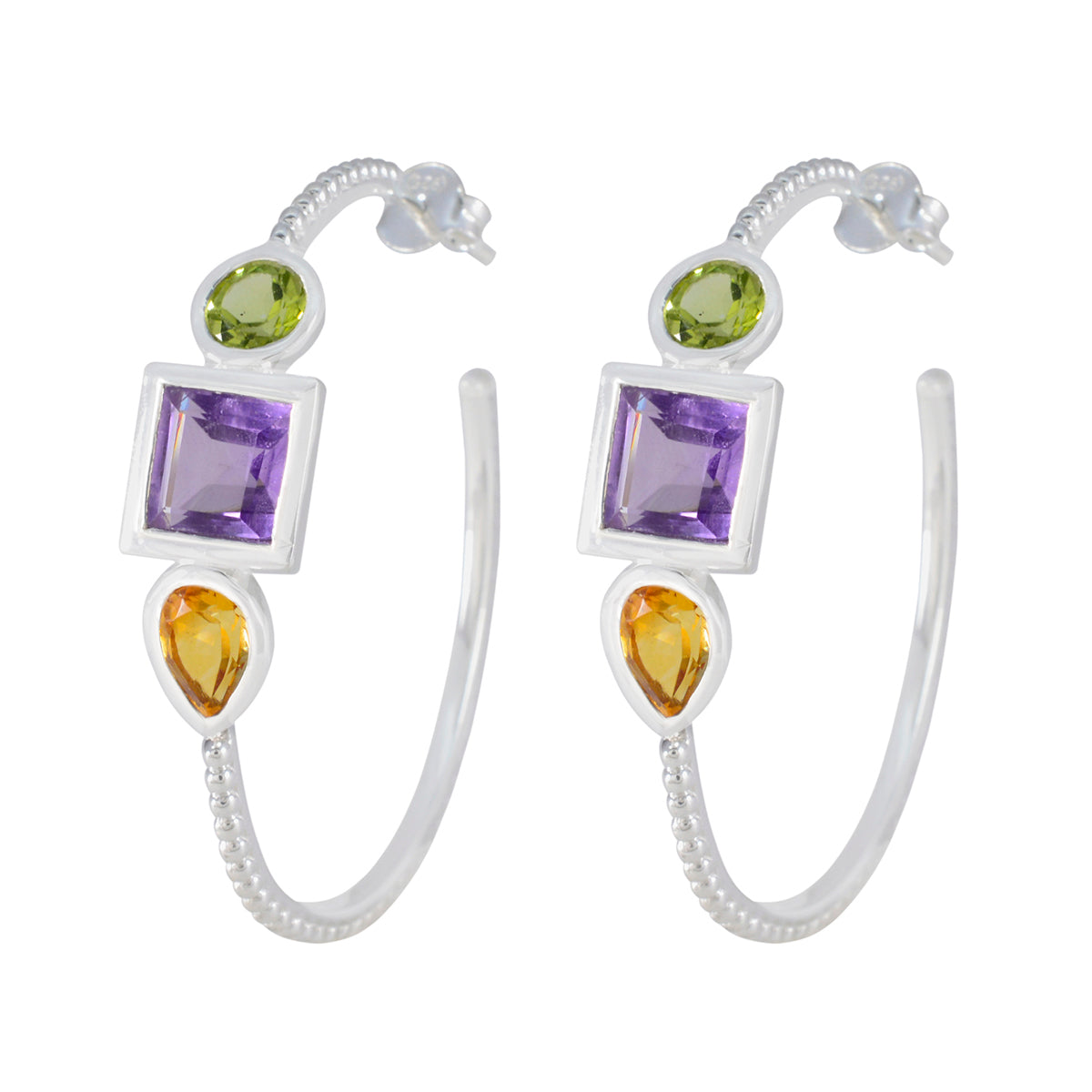 Multi-Turkish-Emi-Trilogy-Stud-multicolor-92.5-Silver-Earring