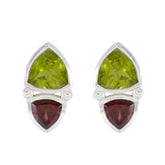 Multi-Korean-Amelia-Toi-et-Moi-Stud-multicolor-925-Silver-Earring