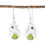 Multi-Japanese-Emma-multiple-Dangle-multicolor-Sterling-Silver-Earring