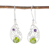 Multi-Japanese-Emma-multiple-Dangle-multicolor-Sterling-Silver-Earring