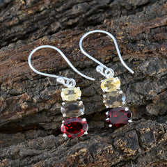 Multi-Middle-Eastern-Sofia-multiple-Dangle-multicolor-Sterling-Silver-Earring