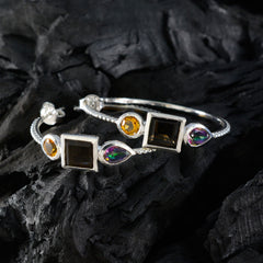 Multi-Mexican-Hana-Trilogy-Stud-multicolor-Sterling-Silver-Earring