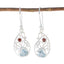 Multi-Middle-Eastern-Freya-multiple-Dangle-multicolor-Silver-Earring