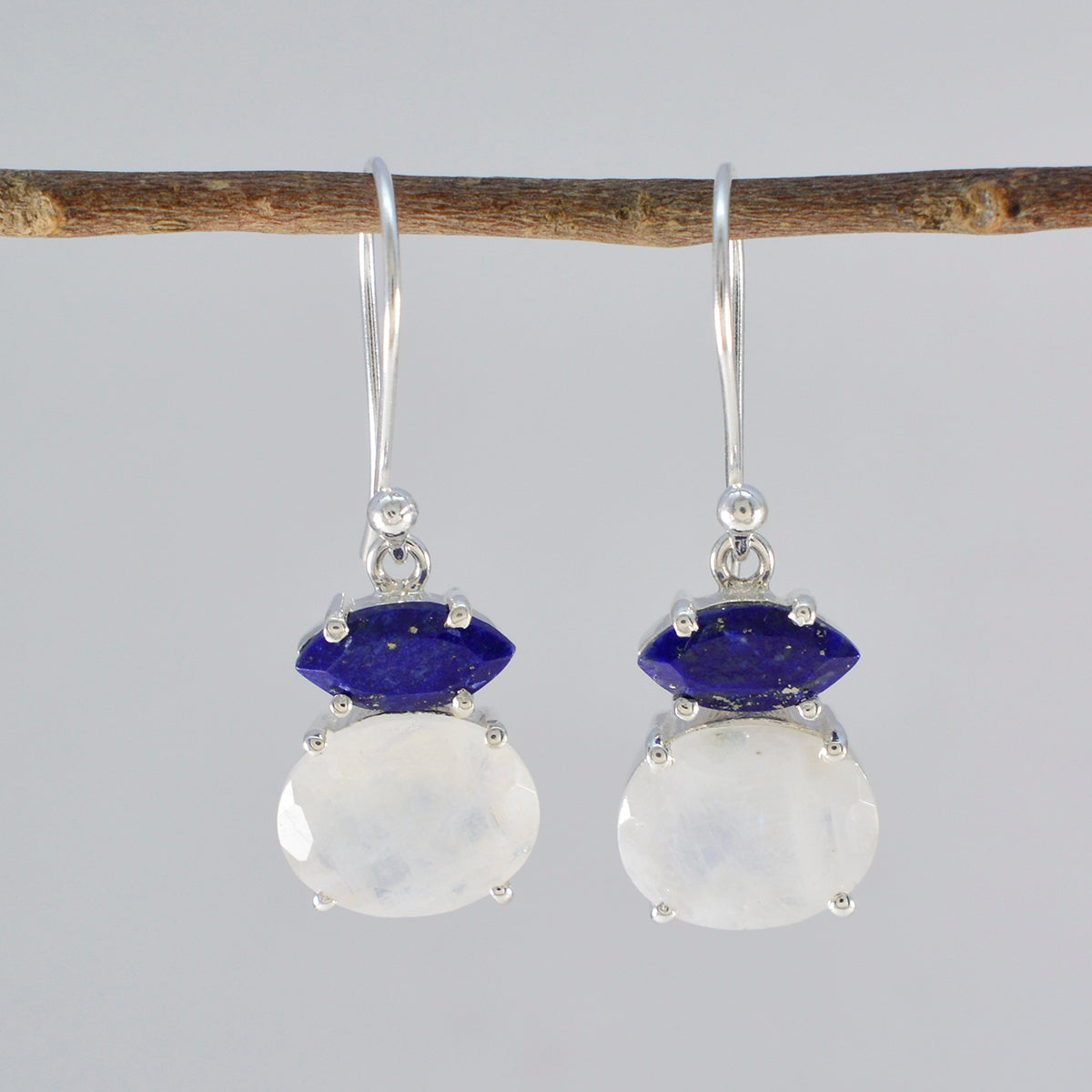 Multi-African-Ji-eun-multiple-Dangle-multicolor-925-Silver-Earring