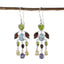 Multi-French-Sakura-multiple-Dangle-multicolor-Sterling-Silver-Earring
