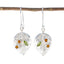Multi-German-Laura-multiple-Dangle-multicolor-Silver-Earring