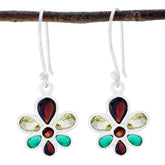 Multi-Egyptian-Nari-multiple-Dangle-multicolor-925-Sterling-Silver-Earring
