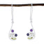 Multi-Italian-Victoria-quarter-Dangle-multicolor-92.5-Silver-Earring