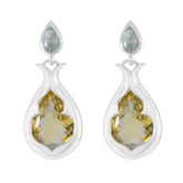 Multi-Middle-Eastern-Freya-Toi-et-Moi-Stud-multicolor-Silver-Earring