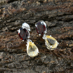 Multi-American-Micaelaa-multiple-Stud-multicolor-Sterling-Silver-Earring