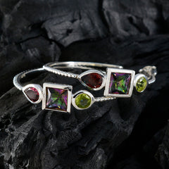 Multi-Russian-Jiwoo-Trilogy-Stud-multicolor-92.5-Silver-Earring