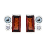 Multi-French-Micaela-Trilogy-Stud-multicolor-925-Sterling-Silver-Earring