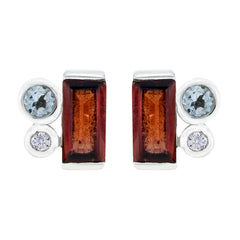 Multi-French-Micaela-Trilogy-Stud-multicolor-925-Sterling-Silver-Earring