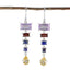 Multi-Moroccan-Tereza-Penta-Dangle-multicolor-925-Silver-Earring