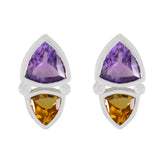 Multi-Australian-Teresa-Toi-et-Moi-Stud-multicolor-925-Silver-Earring